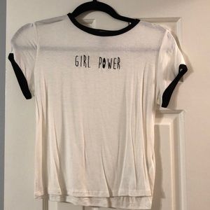 Forever 21 “Girl Power” crop top